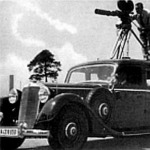 A kamera 1914-ben került először kocsira, 
