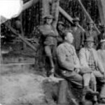 Talán az egyik legrégebben készült kép a bányászokról