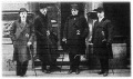 (1. Adamkievic tanácsos, 2. gróf Sembeck, budapesti lengyel követ, 3. Kirchmayer lengyel államtitkár, 4. Debicki lengyel kiküldött) Lengyel-magyar gazdasági tárgyalások