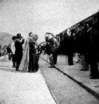 A boszniai vasút megnyitása