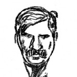 Móricz Zsigmond  karikaturája