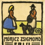 Móricz Zsigmond Falu című plakátja
