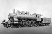 Az első hazai 100 kmh sebességű gyorsvonati mozdony 1900-ból (MÁV 201 sorozat)