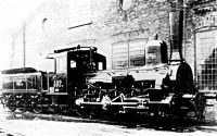 4. A DV 18 sor. 490-499 psz. csoportú személyvonati mozdonya. Gyártotta: Sigl, Wiener Neustadt, 1869 (Forrás: Nagyvasúti vontatójárművek Magyarországon/KM)