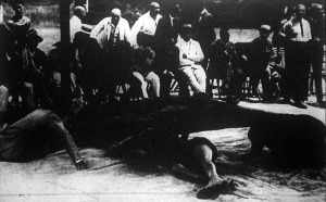 Magyarország 1922. évi birkózóbajnoksága Magyar Ármin és Áron József küzdelme