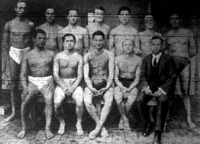 Az FTC vízipóló-csapata, mely 1922-ben megnyerte a német bajnokságot