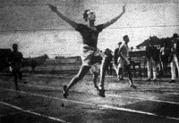 Gerő Ferenc győzelme 200 méteren