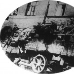 Hitler katonái a teherautókon