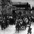 A megszálló francia csapatok bevonulása a Ruhr-vidék fővárosába, Essenbe