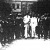 A kép közepén a fehér ruhás, magas alak Lendvai István, az ébredők jelöltje, aki a gyűlés megzavarása után távozik a Piac-térről