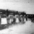 A kormányzó vonata, a Turulvonat áthalad a hídon,