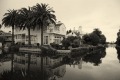 Venice Canals, Los Angeles, California, USA