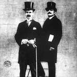 Bethlen István és Kállay Tibor pénzügyminiszter Londonban. A miniszterelnököt fogadta a király is