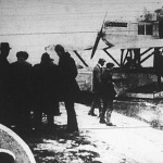 Amundsen repülőgépe Pizában