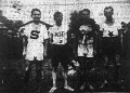 A kassai maraton első négy helyezettje Kroff, Galambos, Király, Maly
