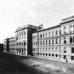 A kolozsvári egyetem épülete a 19. század végén