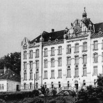 A székelyudvarhelyi Főgimnázium épülete a 19. század végén