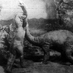 Allosaurus őskori szörny