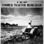 Traktor hirdetése