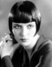 Louise Brooks színésznő bubi frizurával