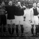 Az első profibajnokság legnagyobb esélyese a Ferencváros Huber, Schlosser, Takács, Dán, Pataki, Kohut, Rázsó, Fuhrmann, Obitz, Bukovi és Hungler II.