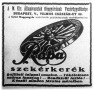 A Rába szekérkerék-hirdetése