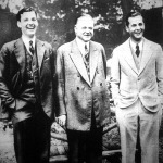 Hoover, az USA elnöke két fiával