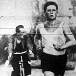 Zelenka József (Salgótarján) a maratoni futás győztese