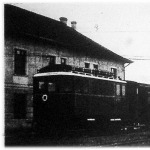 A szegedi gazdasági vasút Diesel-elektromos mozdonnyal vontatott vonata