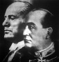 Mussolini és Gömbös találkozója Rómában