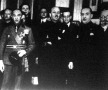 Pignatelli herceg, a budapesti fasiszták vezére (1), Marinetti (2) és Colonna herceg (3), budapesti olasz követ