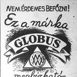 Globus konzerv hirdetése