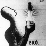 A Brázay menthol-sósborszesz plakátversenyre készült alkotás